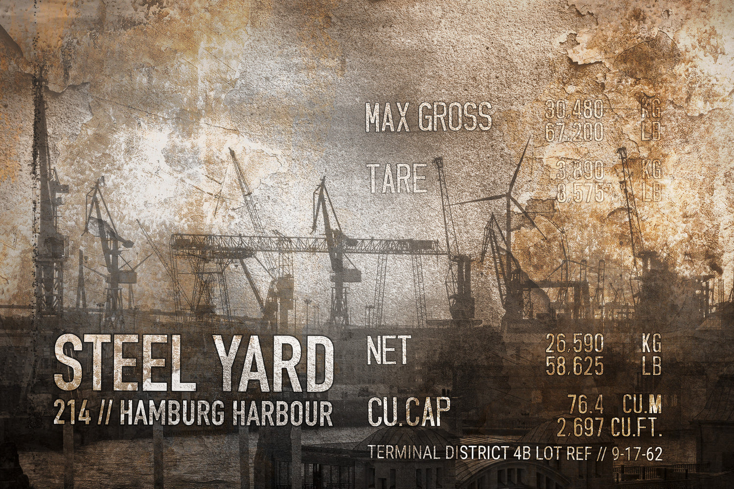 Limitierte Edition: "STEEL YARD" von Inga Lewandowski