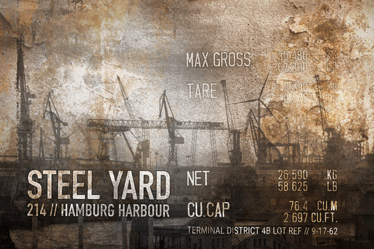 Limitierte Edition: "STEEL YARD" von Inga Lewandowski